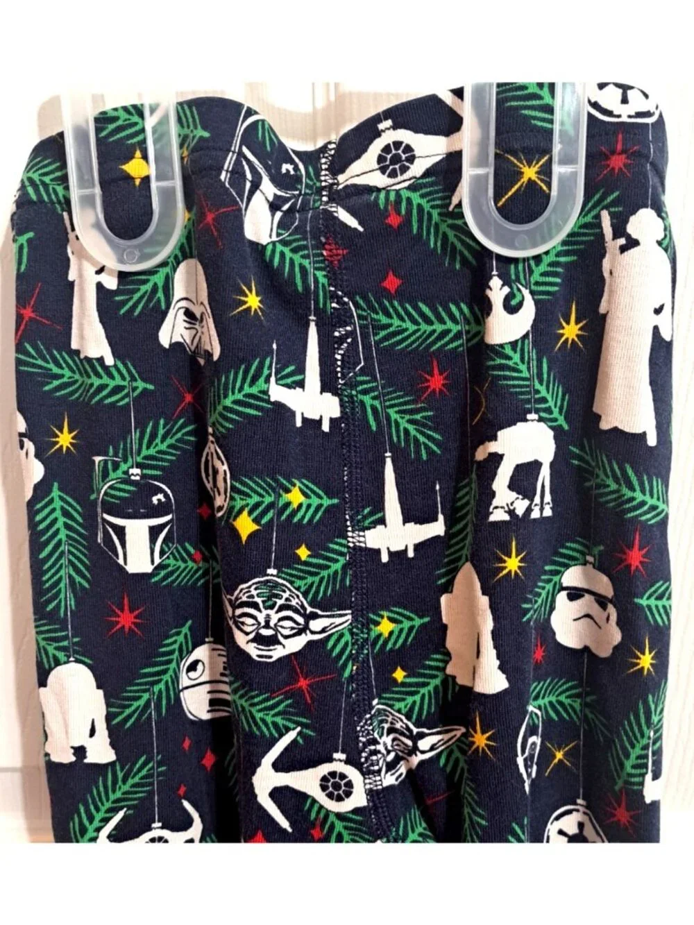 Hanna Andersson Unisex 12 Star Wars Christmas Pajama Set